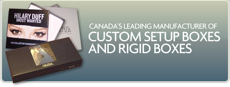 Majorbox - Canada's leading manufacturer of custom setup boxes and rigid boxes